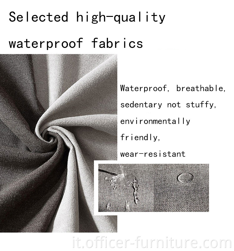 Elaborate waterproof fabric